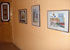 Экспозиция выставки екатеринбургских юных художников