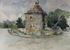 <h4>Фото</h4><br>Никулина Ксения, 15 лет "Вид на старую башню" Бумага,акварель