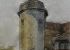 <h4>Фото</h4><br>Губанова Дарья, 15 лет "Фрагмент архитектуры с башней" Бумага, смешанная техника