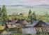 <h4>Фото</h4><br>Светлана Михайловна Марчук<br />
"Панорама крыш на реке Чусовой",<br />
Бумага,акварель
